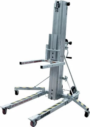 Sumner 2020G Galvanized Material Lift 20ft/800lb Capacity