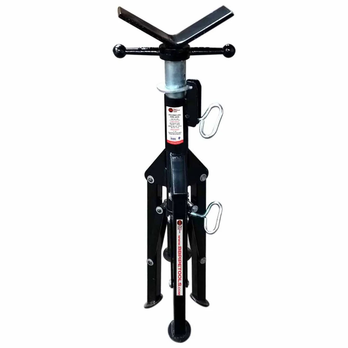     Sumner 3900 pipe jack stand with folding legs 28 to 49 inch height adjustment