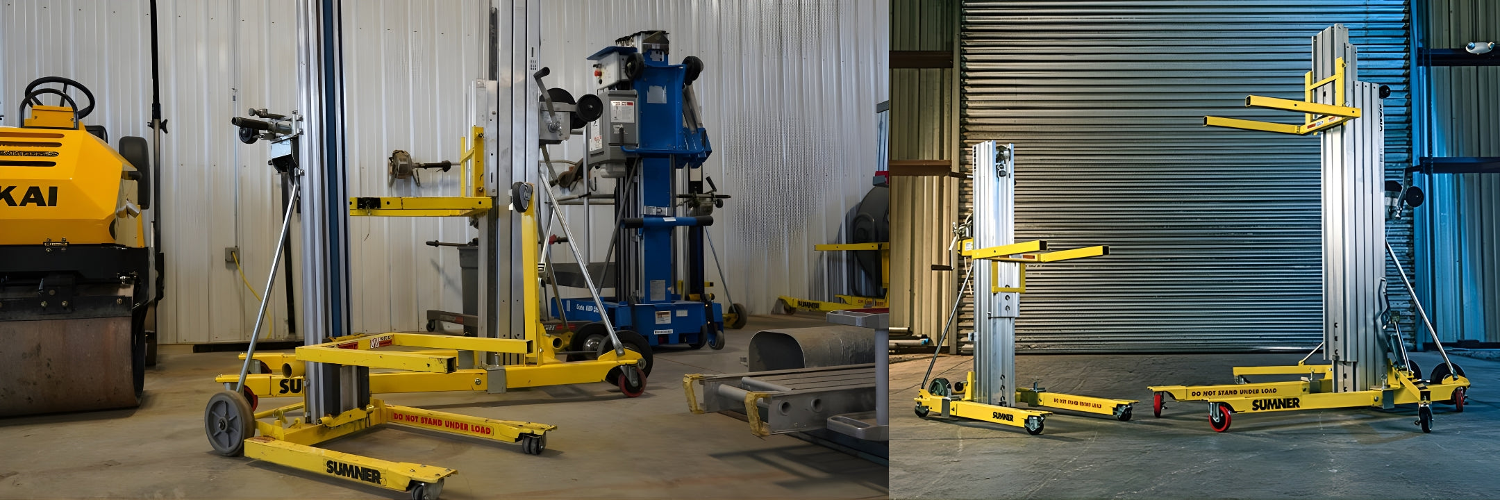Image showing Sumner Material Lifts for Contractors in a warehouse