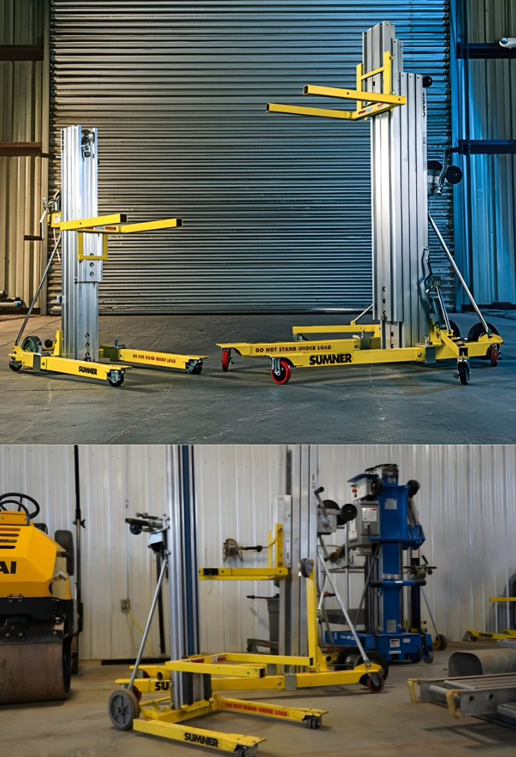 Image showing Sumner Material Lifts for Contractors in a warehouse