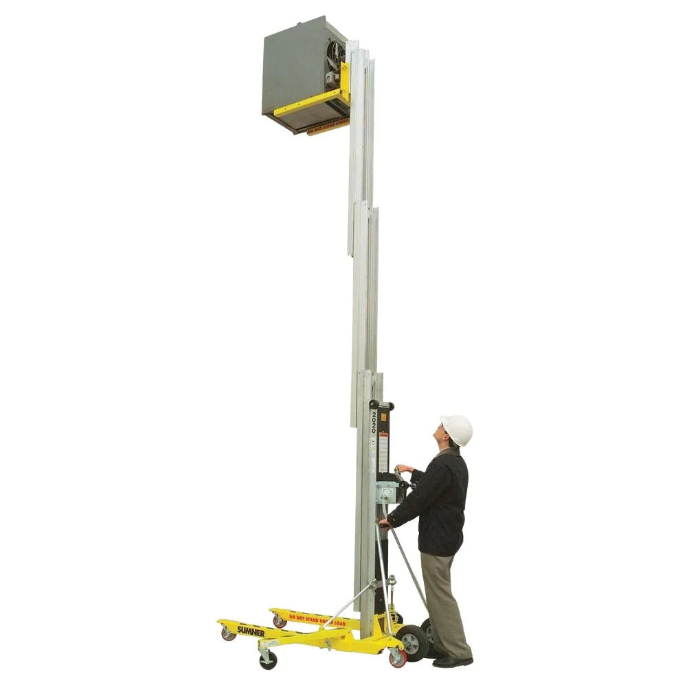     Sumner 783703 high-reach material lift for construction HVAC and industrial use